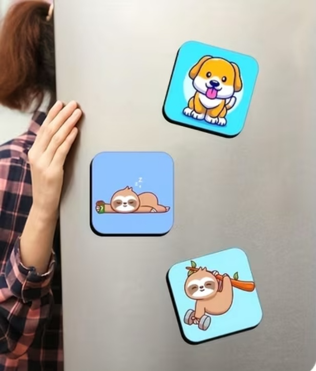 Custom Printed Fridge Magnet – Personalised Photo Magnet