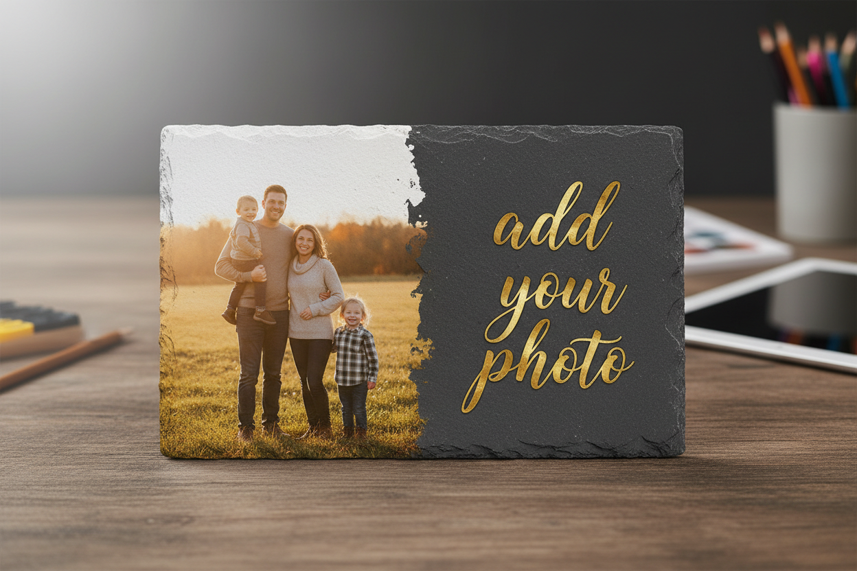 Show image and add your photo 