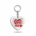 valentines sublimation keyring